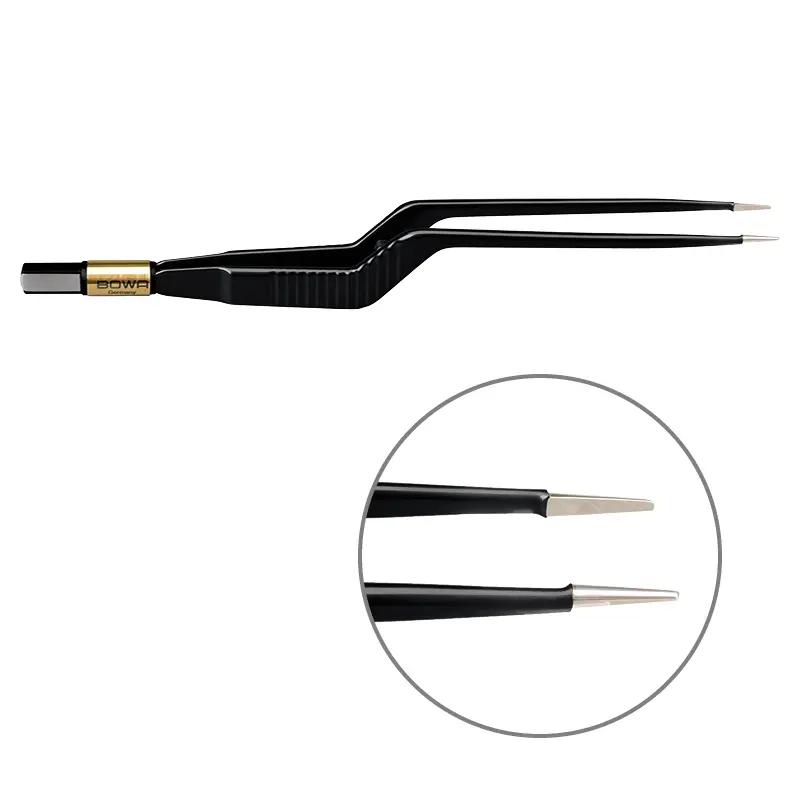 Біполярний пінцет, антипригарний, штикоподібний, 180 мм, 1 мм. BOWA-electronic GmbH & Co. KG